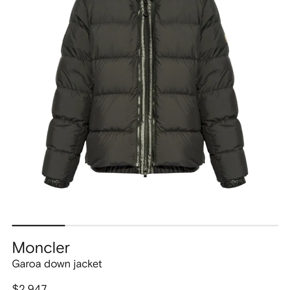 Moncler Black Puffer Jacket